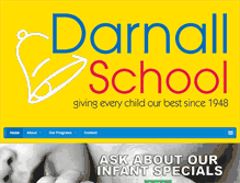 Tablet Screenshot of darnallschool.com